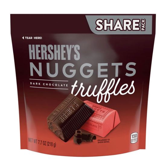 Picture of Hershey's Nuggets Dark Chocolate Truffles (218g)