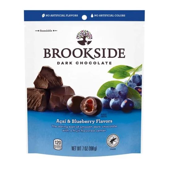 Picture of Brookside Dark Chocolate Açai & Blueberry Flavors (198g)