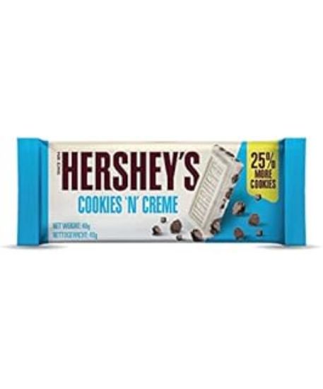 Picture of Cookies 'N' Creme White Creme With Cookie Bits Bar  [12 Packs x 36 Pcs]