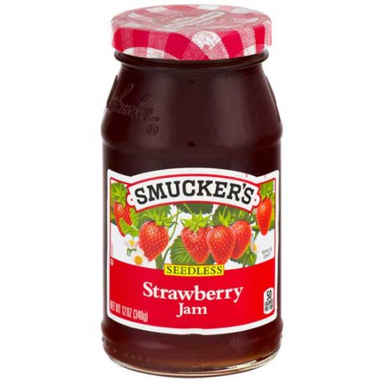 Picture of Smucker's Seedless Strawberry Jam (340g)
