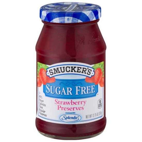Picture of Smucker's Sugar-Free Strawberry Preserves (360g)