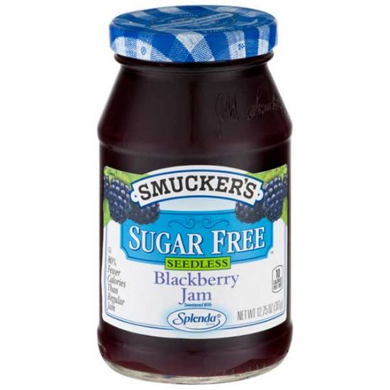 Picture of Smucker's Sugar-Free Seedless Blackberry Jam (360g)