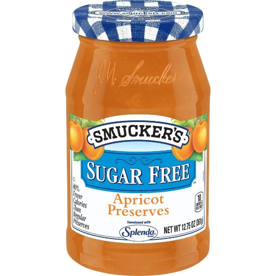Picture of Smucker's Sugar-Free Apricot Preserves (360g)