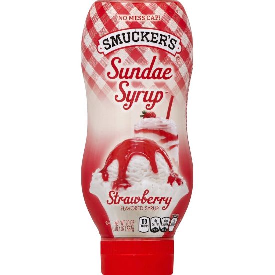 Picture of Sundae Syrup Strawberry (567g)
