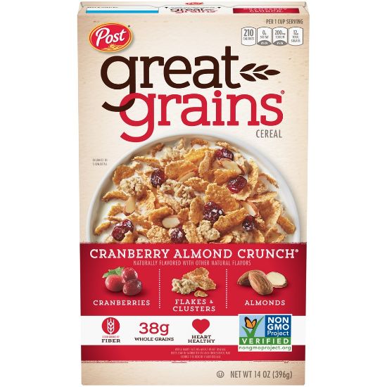 Picture of Great Grains Breakfast Cereal with Cranberry Almond Crunch (396g)