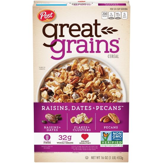 Picture of Great Grains Breakfast Cereal with Raisins, Dates, and Pecan (453g)