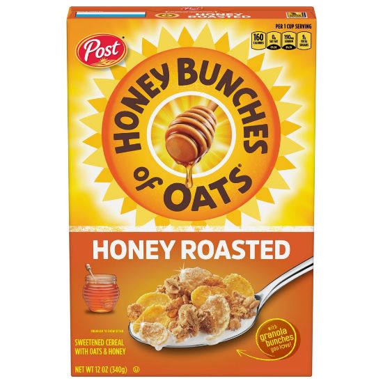 Picture of Honey Bunches of Oats- Honey Roasted Cereal (340g)