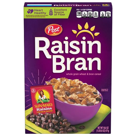 Picture of Raisin Bran Whole Grain Wheat and Bran Cereal (470g)
