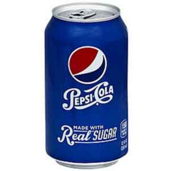 Picture of Pepsi Cola Real Sugar Soft Drink (355 ml)