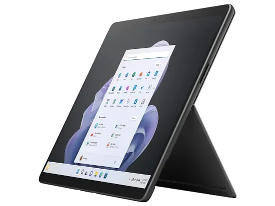 Picture of Microsoft Surface Pro 9 Intel 12Th Gen 10-Core i7- 1265U, 16GB, 512GB SSD,..13 inch, 2 Front Camera 5.0 MP,Intel Iris..Xe Graphics, Win 11 pro, Graphite QIY-00017