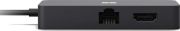 Picture of Microsoft USB C Travel Hub HDMI, VGA, USB A, USB C and Ethernet Ports, Black (1E4-00010)