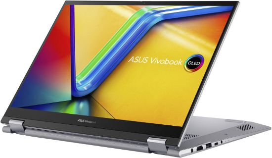 Picture of Asus VivoBook Flip  TRANSPARENT SILVER 14" WUXGA I9-13900H 16GB  1T SSD PCIE IntelShared ILLUMINATEDCHICLET Win11